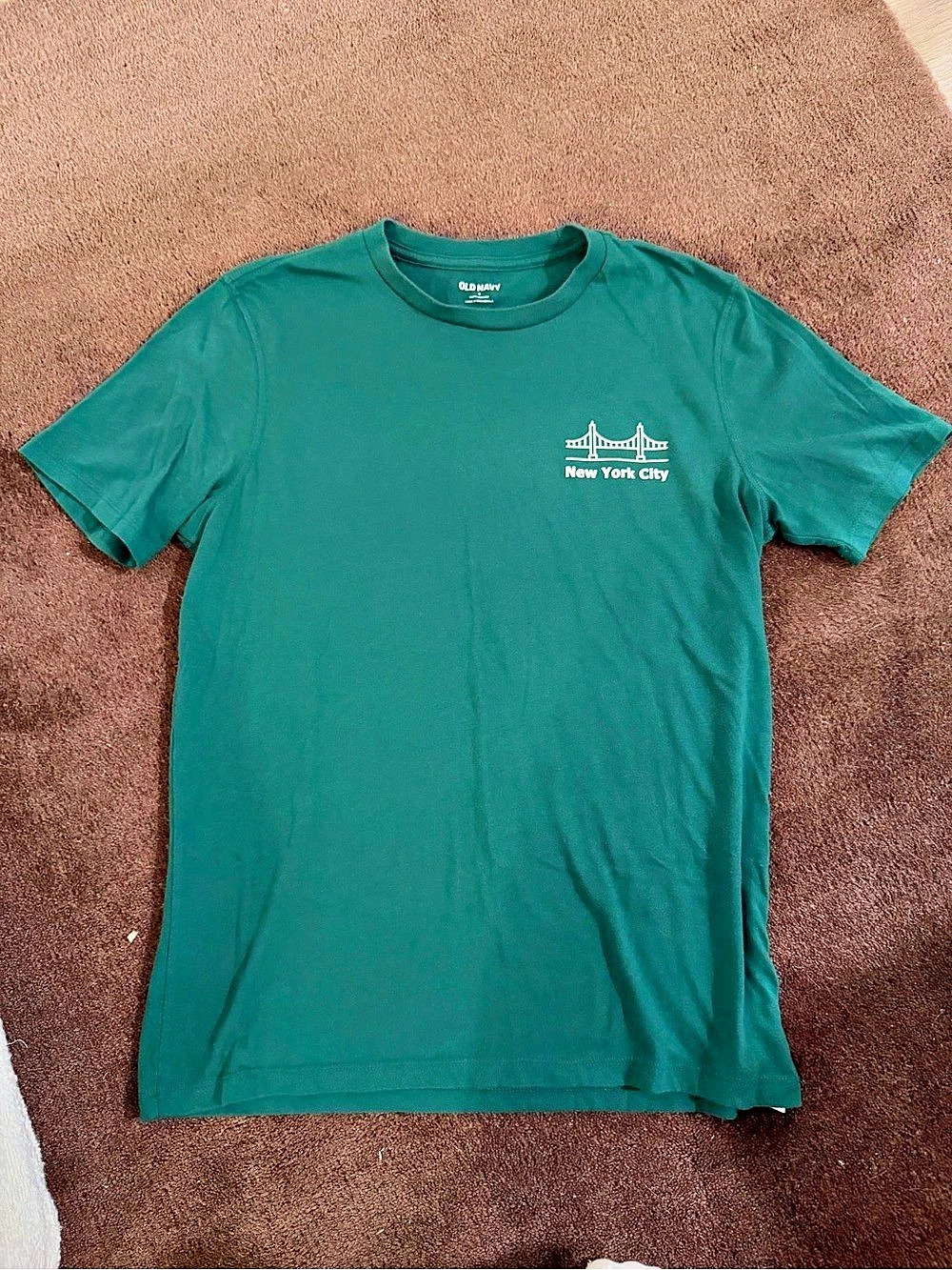 Old Navy Graphic Short Sleeve Tee in Green